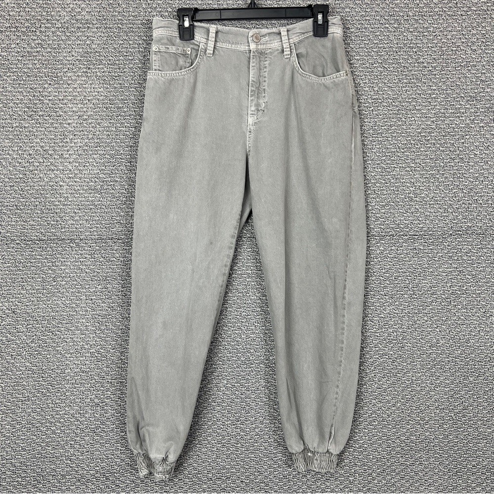 Zara women’s jeans size 8 color light gray preowned